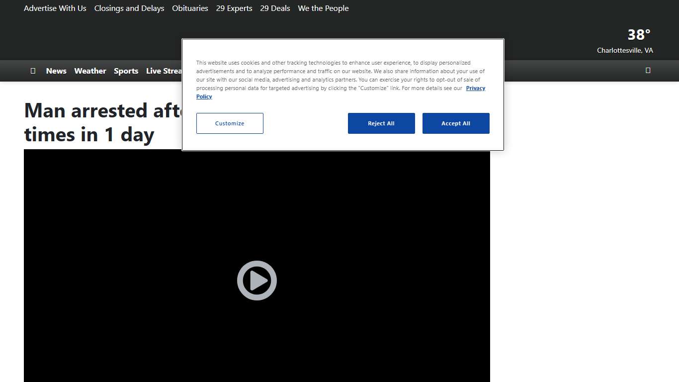 Man arrested after calling 911 more than 150 times in 1 day