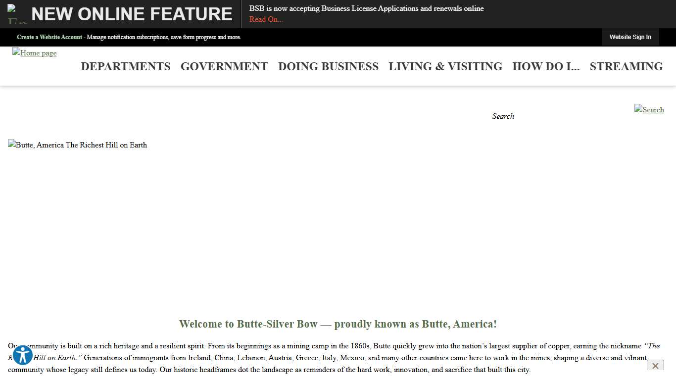 City and County of Butte-Silver Bow, MT | Official Website